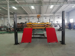 <span class=keywords><strong>Pont</strong></span> élévateur pour <span class=keywords><strong>voiture</strong></span> à quatre poteaux, capacité de 4000 kg, hauteur de levage de 1900 mm, modèle SXJS4019, garantie de 12 mois - Product Image 4