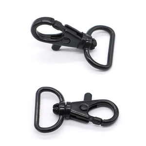 Snap <b>Hook</b> <b>Plastic</b> 20mm Black For Bag Hanging Accessory - Product Image 1