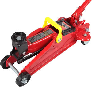 Altertool 2 Ton Steel Hydraulic Trolley Service/Floor <span class=keywords><strong>Jack</strong></span> avec soufflage Mold Carrying Storage Case Red-for Car Jacking - Product Image 2