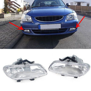 Phare antibrouillard de voiture 92202-25000 92201-25000 Pour Hyundai <span class=keywords><strong>Accent</strong></span> 1999 2000 2001 2002 <span class=keywords><strong>2003</strong></span> 2004 2005 Assemblage de phare antibrouillard - Product Image 1