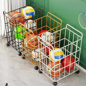 Panier à linge moderne avec roulettes, chariot de rangement grande capacité pour usage domestique, cadre en acier inoxydable, doublure en tissu - Product Image 5