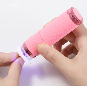 Hoge Kwaliteit Droger Mini Uv Draagbare Nail Gel Snel Droog-Cure Manicure Nail Lamp Stamper