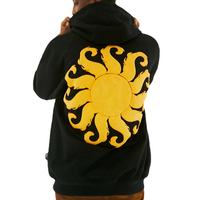Sweats à capuche épais et lourds à impression bouffante 3D avec logo personnalisé Fabricants Sweat à capuche surdimensionné en coton vierge pour hommes avec impression bouffante