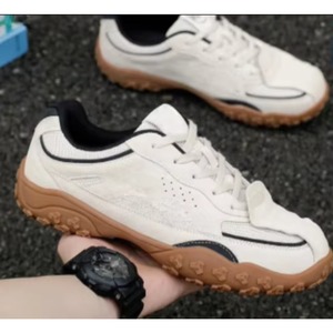 Chaussures de sport décontractées de style designer, en daim de haute qualité, semelle extérieure en caoutchouc, fermeture à lacets, tendance mode, antidérapantes, amortissantes - Product Image 2