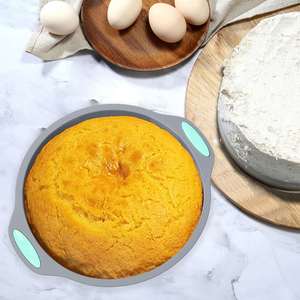 Customized Logo Nonstick Oven Silicone <b>Cake</b> Pans Loaf Muffin Pizza Pan Baking Tools <b>Mold</b> Bread Baking Mould Set - Product Image 4