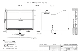 Module d'affichage E Ink 7,5 pouces 800x480, écran couleur EPD32 EINK à rafraîchissement rapide, module SPI - Product Image 4