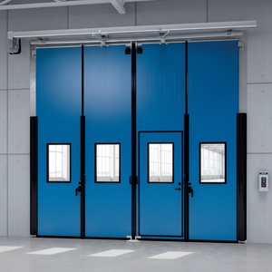 Portes pliantes en verre pour <span class=keywords><strong>patio</strong></span>, design moderne, en acier, pour l'extérieur, en alliage d'aluminium, pour villa <span class=keywords><strong>et</strong></span> hôtel, prêtes à être expédiées - Product Image 1