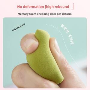 مجموعة إسفنجات مكياج ناعمة جداً غير ماصة على شكل قطرة ماء، قابلة للغسل، لوضع المكياج على الوجه - Product Image 4