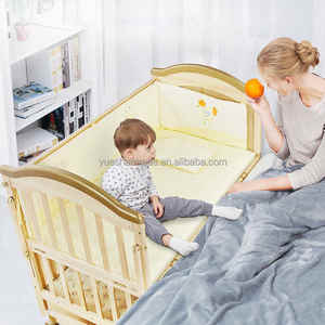 Cuna para Bebé de Estilo Europeo Sólido, Multifuncional, Pintura que se Puede Combinar, Embalaje de Cartón Incluido, Yueshan PH-918 - Product Image 5