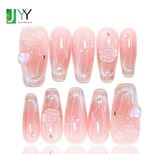<span class=keywords><strong>Uñas</strong></span> Acrílicas Hechas a Mano de Alta Gama OEM, <span class=keywords><strong>Uñas</strong></span> Postizas con Flores 3D, Proveedor Mayorista, <span class=keywords><strong>Uñas</strong></span> Postizas Degradadas de la Mejor Calidad, Personalizadas - Product Image 3