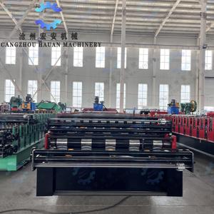 Автоматический станок для производства кровельной черепицы из ПВХ HANAU с имитацией волн, с редуктором и подшипниками, для защиты окружающей среды - Product Image 3