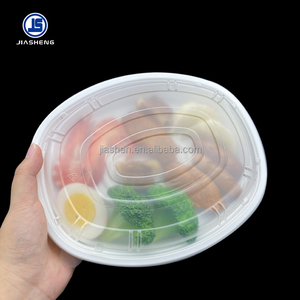 Récipients alimentaires en <span class=keywords><strong>plastique</strong></span> PP <span class=keywords><strong>micro</strong></span>-ondable <span class=keywords><strong>avec</strong></span> couvercles Assiettes et bols en <span class=keywords><strong>plastique</strong></span> jetables - Product Image 6