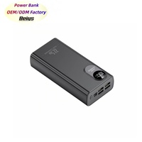 Batterie externe haute capacité 30000 mAh à succès avec quatre sorties USB Type-C, charge rapide PD 22,5 W et affichage LED