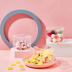 Juego de Recipientes Cuadrados Apilables de Acrílico Transparente para Almacenamiento de Especias de Cocina, con Tapa, Moldeados por Inyección, Herméticos y de Grado Alimenticio - Product Image 4