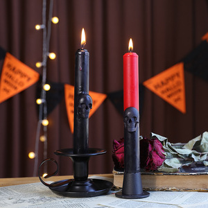 Velas Decorativas con Diseño de Calavera para Halloween, Adorno para Fiestas, Ambiente Festivo - Product Image 3