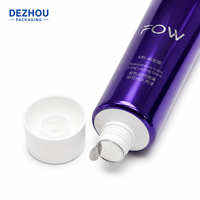 Tube vide écologique 120ml 160ml pour teinture capillaire et soin du cuir chevelu, emballage cosmétique avec bouchon à clapet, tube souple en aluminium/plastique, capuchon personnalisable