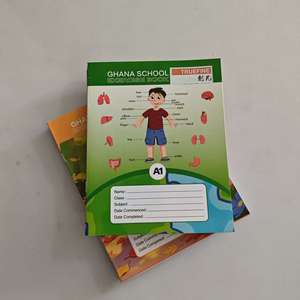 Cuaderno de ejercicios al por mayor con forro, temática de estrella de fútbol, para escuela y jardín de infantes de Ghana, económico, 16x20cm, 20 hojas, <span class=keywords><strong>C</strong></span> - Product Image 3