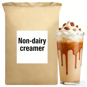 Crema en Polvo No Láctea, Sabor Vainilla Francesa Blanca, 25 kg, Ingredientes para Café, Té con Leche, Helado, Marca YUECHUANXIANG 12 - Product Image 1