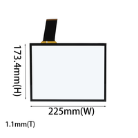 Taille personnalisée 10.4 pouces Multi Touch PCAP écran tactile haute sensibilité 10 points 10.1 "écran tactile capacitif ODM OEM