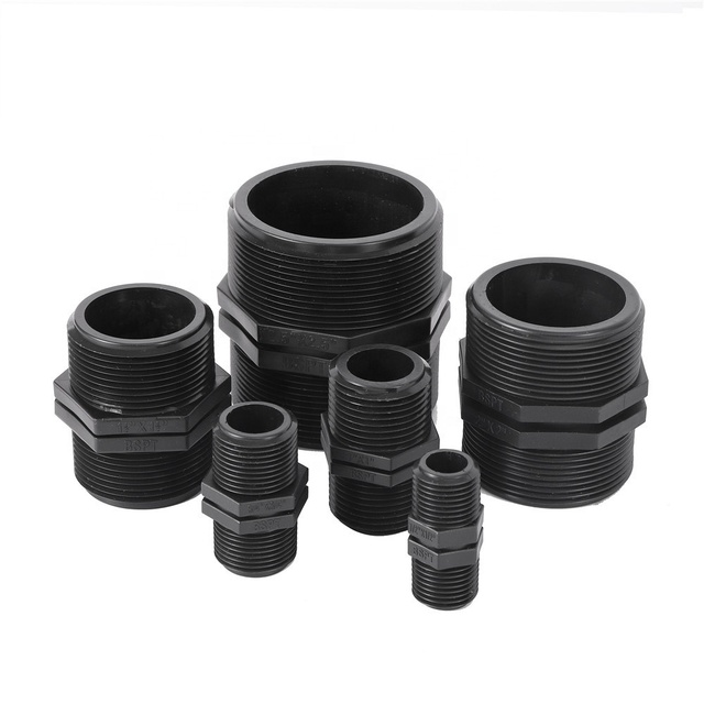 1/2 3/4 1 1.5 2 2.5 Inch Male Thread Adapter Garden Irrigation Water Pipe Threaded Connector Tank Coupling Fitting