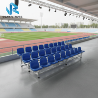 Arche modulaire en alliage d'aluminium Sgaier pour toit de stade sportif ou salle de sport, capacité de charge de 1000 kg et gradins