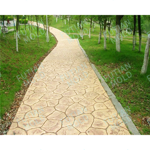 Futian estampado hormigón cemento impresión textura silicona moldes estampado hormigón madera tablón patrón hormigón sello patrones - Product Image 5