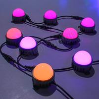 Lumière ponctuelle adressable 3D DMX SPI, base en aluminium, lumières ponctuelles extérieures, étanches IP65, lumière LED à pixels