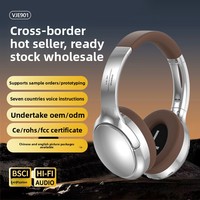 Nouveaux écouteurs supra-auriculaires rétro VJE901 2026, best-seller, avec suppression du bruit hybride ANC/ENC 5.3, étanchéité IPX4 et fonction vocale JL