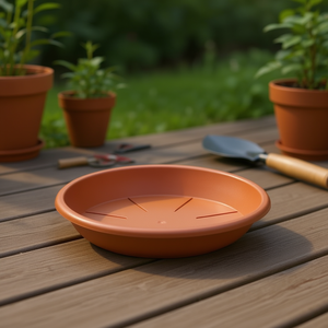 Base de pot de fleurs en plastique PLA de 30 cm pour plateaux de pots de fleurs - Product Image 1