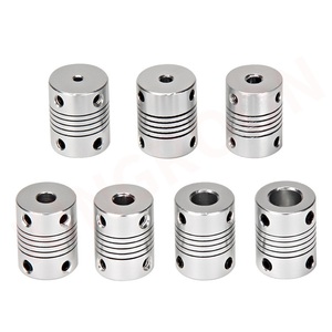 Máy in 3D Phụ kiện Tự Làm-cuộn dây đàn hồi mã hóa động cơ bước Hợp kim nhôm khớp nối Máy khắc ốc vít - Product Image 4