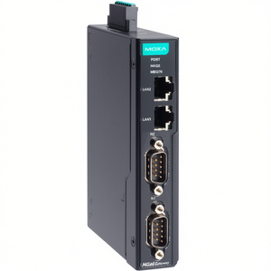 Passerelle de calcul en périphérie Ethernet Moxa MGate MB3270 G2 avec 2 ports série RS-232 et deux ports LAN pour la mise en réseau industrielle - Product Image 2