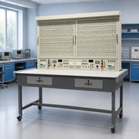 Nouvelle table d'entraînement pour électriciens en métal, pour la formation en câblage électrique, destinée aux centres de compétences polytechniques