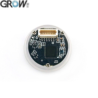 Lecteur de codes-barres 2D/1D/QR GROW GM861S-LED petit format USB/UART avec éclairage blanc pour Arduino .Net Windows Android