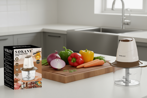 Tritacarne Sokany 2.0L 240W, robot da cucina elettrico per macinare carne, lama in acciaio inossidabile, corpo in plastica - Product Image 2