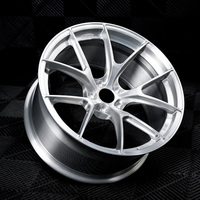 Rines Forjados de 17-24 Pulgadas para Autos de Pasajeros, Aleación de Aluminio T6061, Cromados, Pulidos, para BMW, Nissan, Audi, Benz