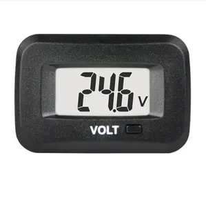 Digital display multi-function voltage meter directly Factory General voltmeter for forklift and motorcycle 8-100V ALARM