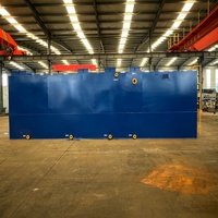 Station d'épuration des eaux usées compacte intégrée automatique, système de traitement des eaux usées en conteneur pour l'Arabie Saoudite