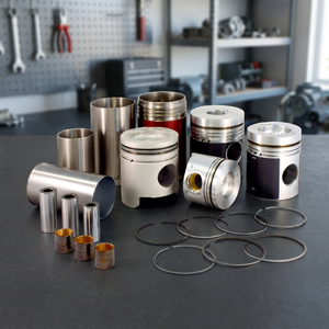 Piston en alliage d'aluminium 4D68 MD194168/MD194163 pour MITSUBISHI, 4 cylindres, taille 76,4 et diamètre 82,7 - Product Image 3