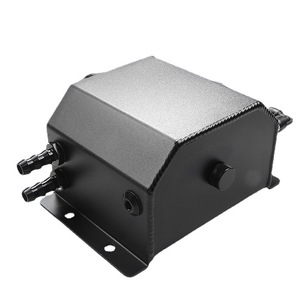 Tanque de Recolha de Óleo Quadrado para Modificação Automotiva 1L / 2L, Reservatório de Transbordamento Respirável para Recuperação de Óleo Residual - Product Image 5