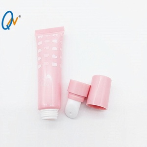 Tubes souples en PE pour emballage cosmétique : Tubes personnalisés roses pour gloss, crème contour des yeux et rouge à lèvres, avec impression sérigraphique – Vente en gros - Product Image 3
