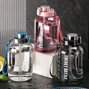 Bình nước thể thao, tập gym nhựa không BPA, in logo theo yêu cầu số lượng lớn - Product Image 2