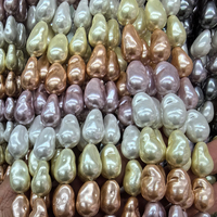 Perles de coquillage baroques naturelles perles colorées irrégulières perles en vrac pour la fabrication de bijoux fournitures de perles