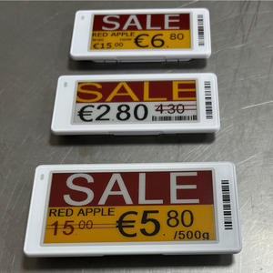 ป้ายราคาอิเล็กทรอนิกส์แบบดิจิทัลขนาด 3.5 นิ้ว รุ่นใหม่ 2.4Ghz Ble Bluetooth พร้อมจอแสดงผล E-Paper Epd E Ink รองรับ NFC ESL - Product Image 4