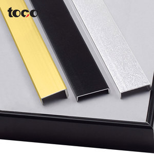Toco kim loại hồ sơ <span class=keywords><strong>TRIM</strong></span> viền cho bảng Bìa U-Hình dạng tủ đúc U hình dạng cạnh dải - Product Image 3