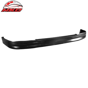 เหมาะสำหรับ Honda Civic ปี 1990-1991 สไตล์ CS ชิ้นส่วนกันชนหน้าสีดำดิบ - Product Image 5