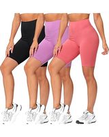 Shorts de compression respirants pour femmes - Tissu Oxford écologique coupe ajustée avec détails boutonnés, impression par sublimation personnalisée, colorés