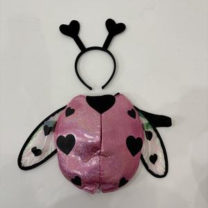 ชุดคอสเพลย์สัตว์สำหรับเด็ก ชุดแมลงเต่า ผึ้ง แมลงจิ้มจุ่ม ดีไซน์สีเหลือง ผลิตจากโพลีเอสเตอร์/เรยอน สำหรับงานปาร์ตี้ฮาโลวีนและการแสดงบนเวที - Product Image 5