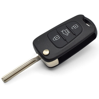 Carcasa de Repuesto para Llave de Coche con Control Remoto, Carcasa de Llave en Blanco, Chave Remota, Carcasa de Llave
