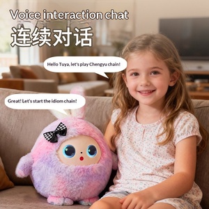 Peluche parlante Orca AI, <span class=keywords><strong>intelligence</strong></span> <span class=keywords><strong>artificielle</strong></span>, rembourrage en coton PP, compagnon électronique pour enfants unisexe, robot intelligent - Product Image 2