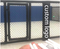 Panneau de cage MMA octogonal multifonctionnel sur mesure en acier inoxydable robuste pour compétition sportive et arts martiaux